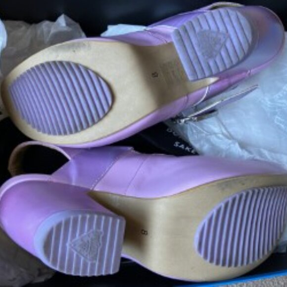 John Fluevog "Gator" Fisherman Platform Sandals - Picture 2 of 3